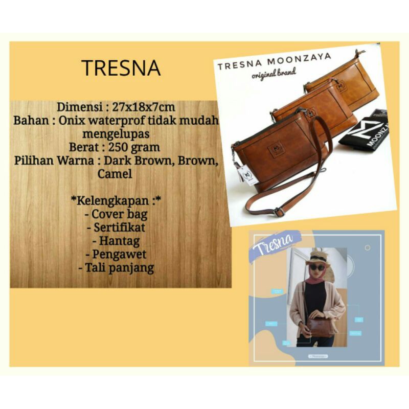 TAS SELEMPANG TRESNA WANITA BRANDED MOONZAYA TRESNA