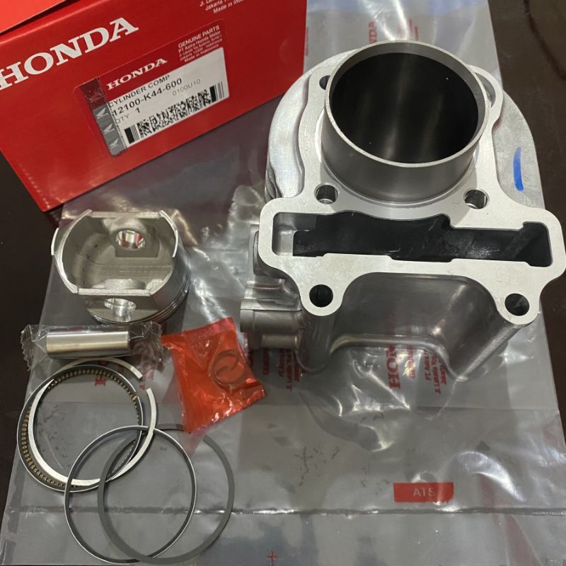 Blok cylinder Komplit Honda Beat fi esp / Beat pop / Beat street / Scoopy esp / Vario 110 esp (Stater halus)