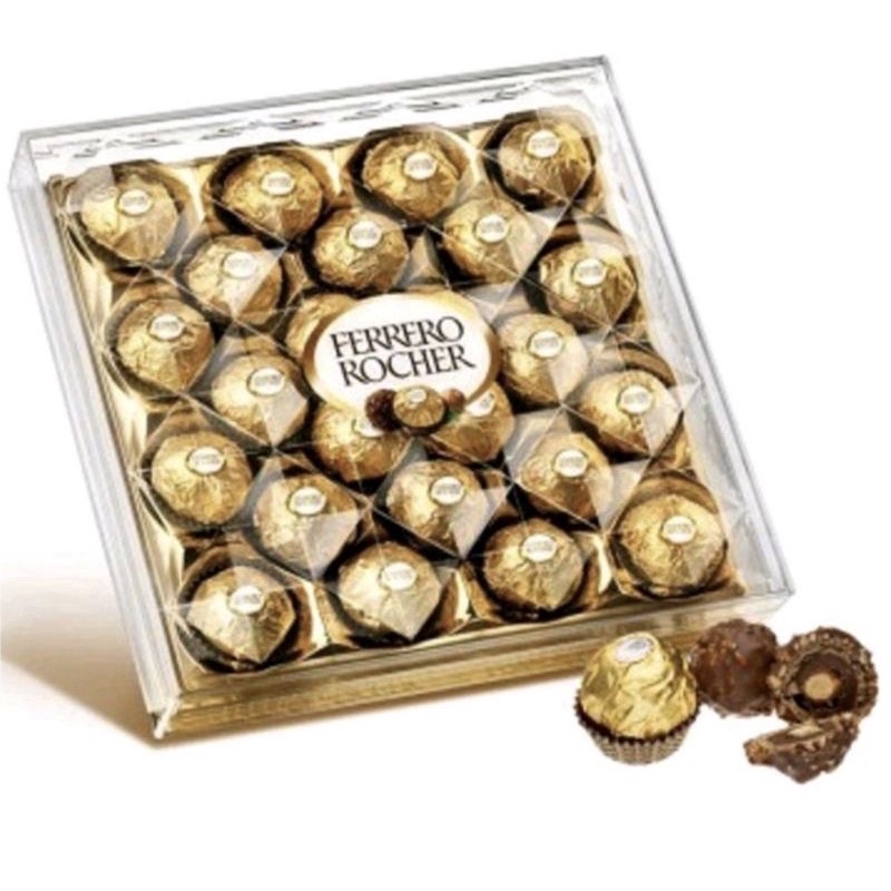 

[LANGSUNG KIRIM FREE Kartu Ucapan+Pita Valday] Ferrero Rocher Chocolate T24 Isi 24 T16 Ferero Coklat Valentine Kado Valentine Hari IBU mothers day