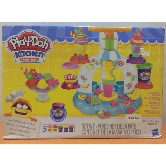 Play Doh Scoop & Swirl Ice Cream harga discount