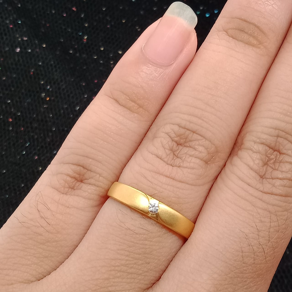 Cincin Emas 17K - 1.85 gr Kadar 750 - 205