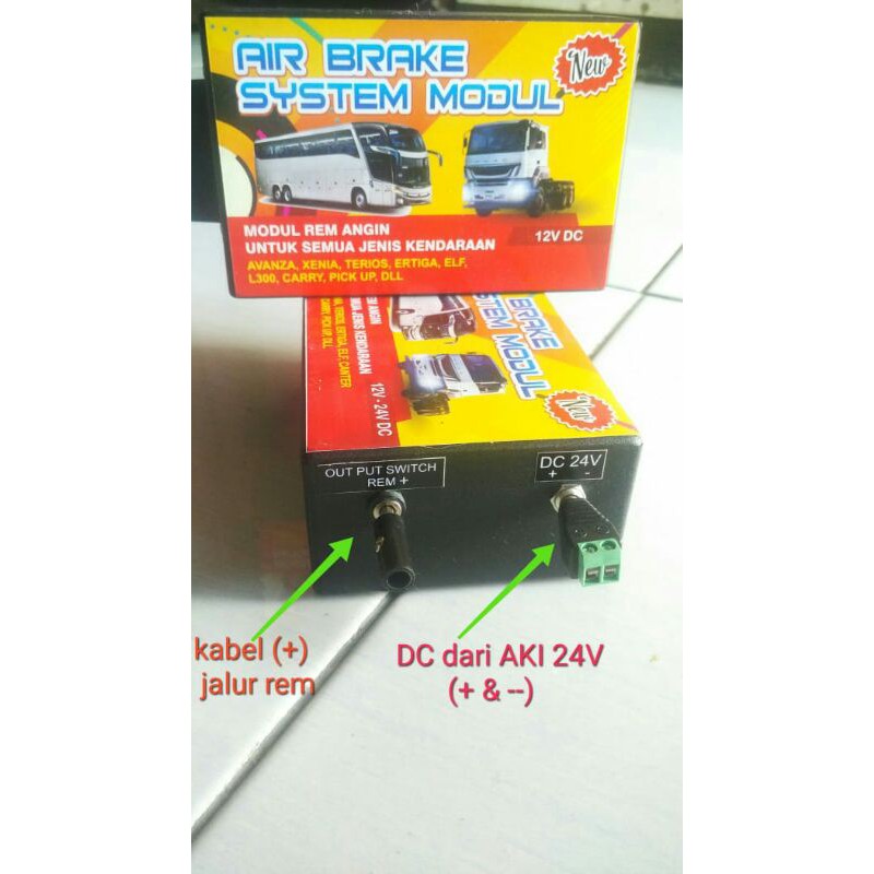 Modul Rem Angin 24 V ( Modul saja )