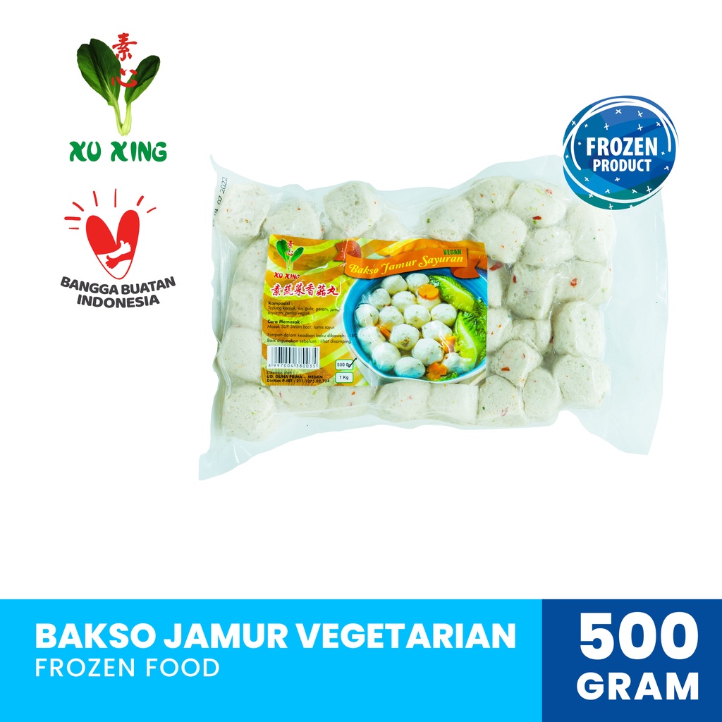 

Bakso Jamur Vegetarian [500 Gram]