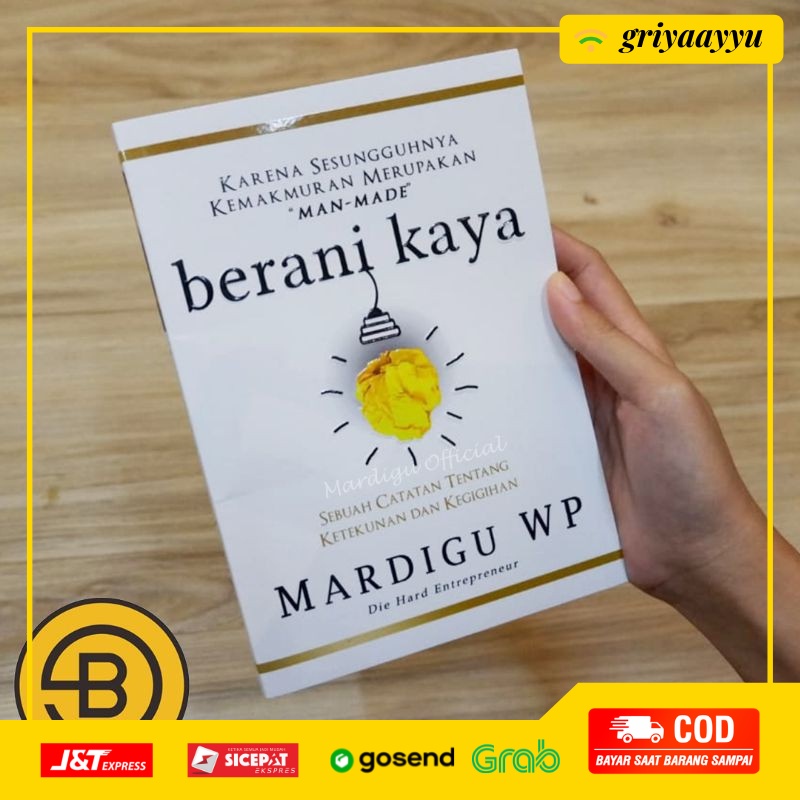 Buku Berani Kaya Bossman Mardigu