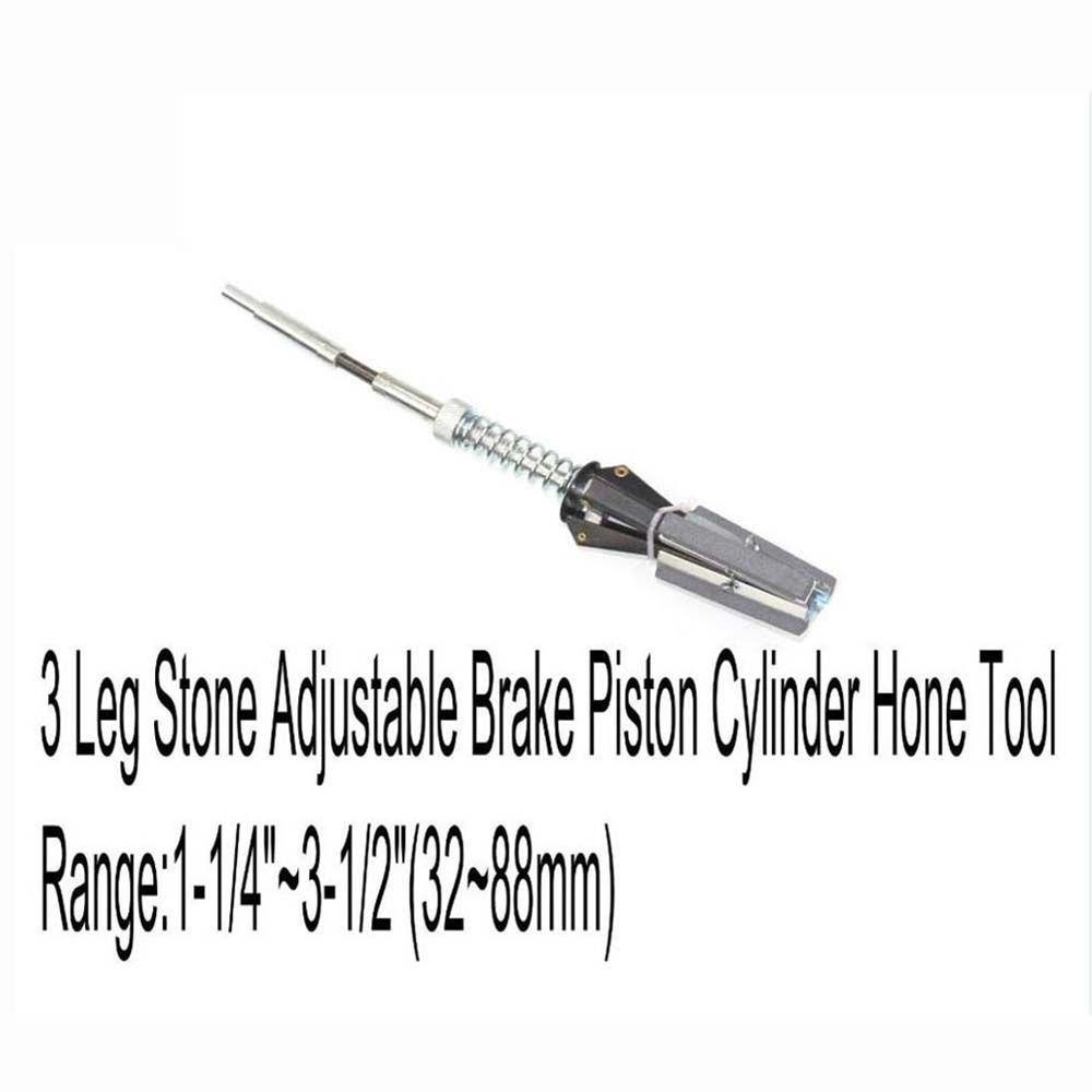 Lanfy Silinder Mesin Asah 1PC 3rahang Self-Pusat Rem Baja Adjustable Shaft Honing