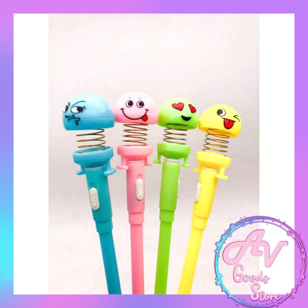 

BALLPOINT / 1PCS PULPEN GEL LUCU / 1PCS PULPEN PEER MURAH