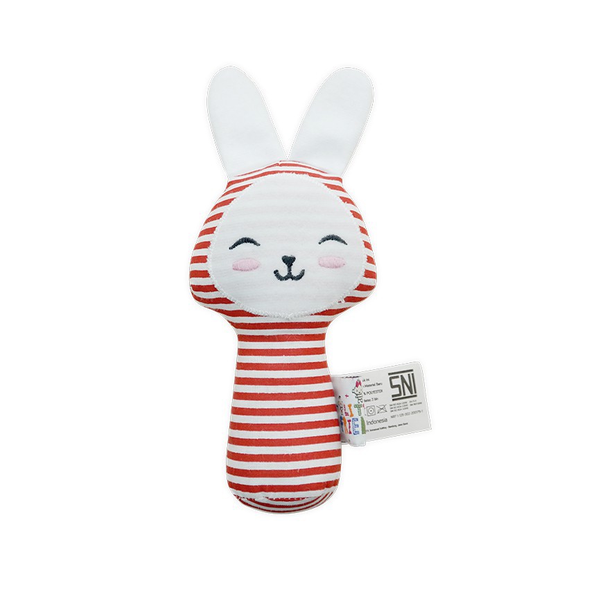 Little Friends Rattle Stick Boneka | Mainan Bayi Boneka Kerincingan