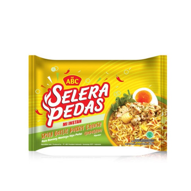 

ABC Selera Pedas Garlic Butter Cheese 80 gr