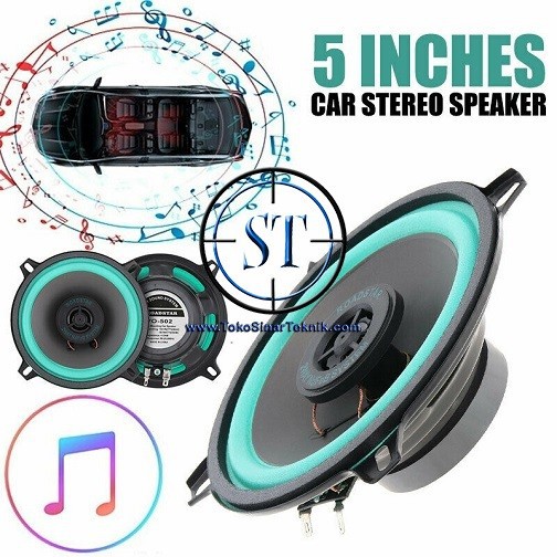 Speaker Subwoofer ROADSTAR 5 Inch 100W / 6.5 Inch 160W Audio Music Mobil Full Range 4inch 5inch 6.5inch