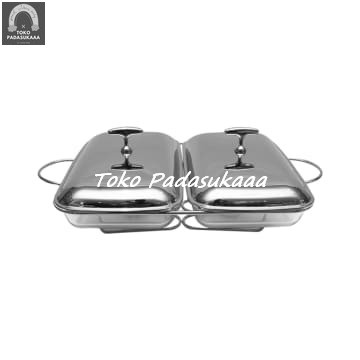 

Appetite Casserole Penghangat Double Ellipse Rect 1.8 Ltr