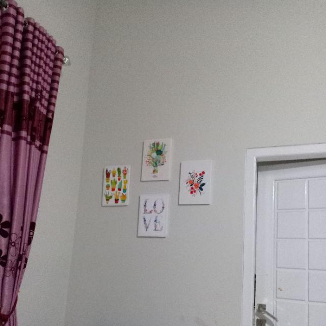 Paket Wall Decor Isi 6pcs