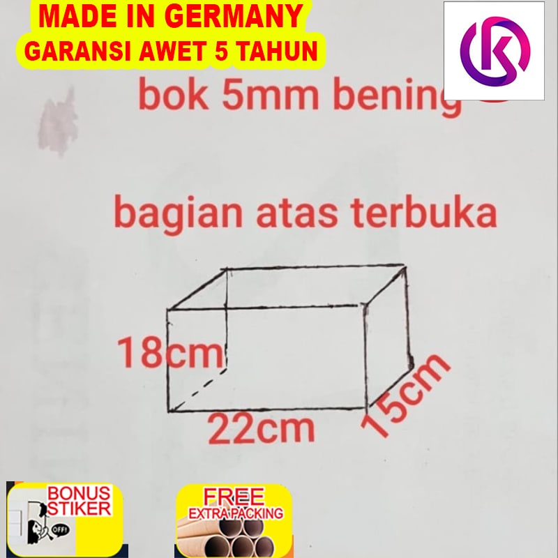 

Grosir Acrylic Bok 5mm (custom)