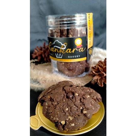 Chocolate Cookies Oatmeal premium kemasan 500gr