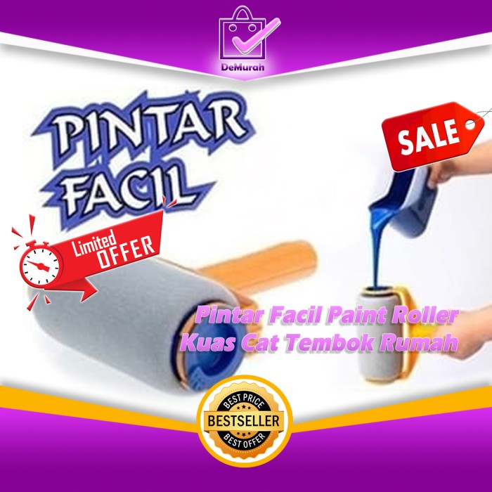 

Pintar Facil Paint Roller / Kuas Cat Tembok Rumah