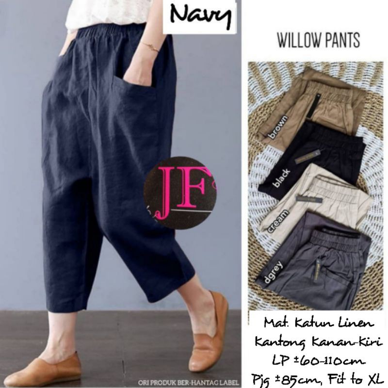 Kulot LINEN 7/9 XL (DIATAS MATA KAKI) //JF446