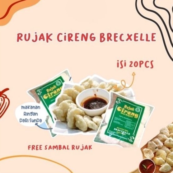 

⭐⭐⭐⭐ RUJAK CIRENG | CIRENG salju bumbu rujak | CIRENG BREXCELLE