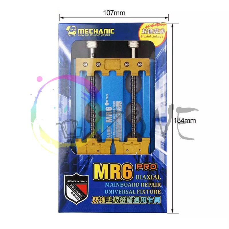 MAINBOARD PCB HOLDER MECHANIC MR6 PRO UNIVERSAL DOUBLE SHAFT