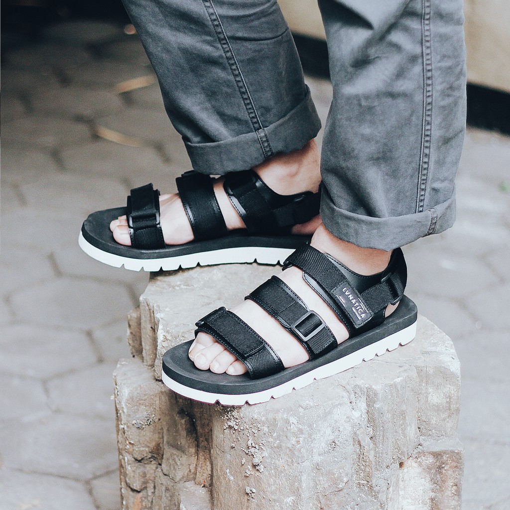 ALTO BLACK | BROSIS x Lv | Sendal Gunung Original Santai Kasual Pria