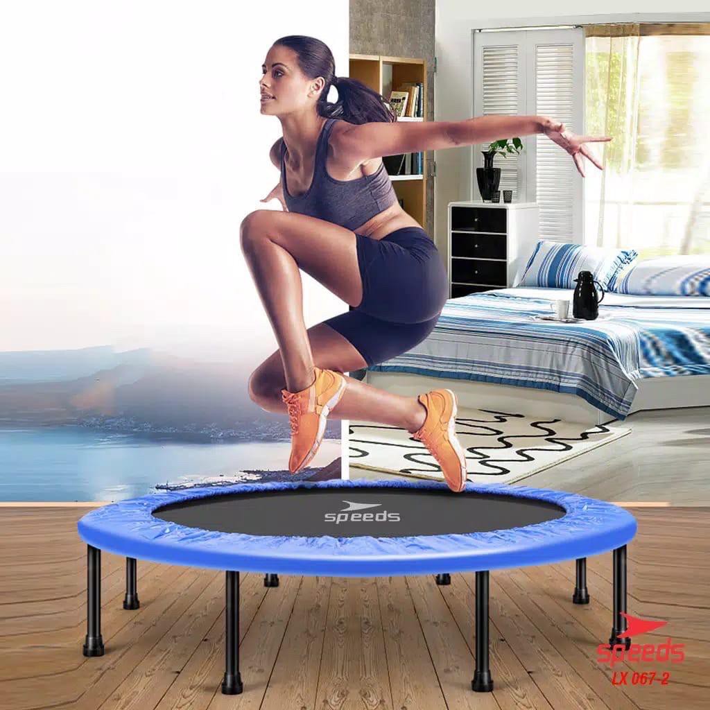 Trampoline Trampolin anak-remaja-dewasa Alat Lompat Besar 48" inch 122Cm 120Kg 067-02