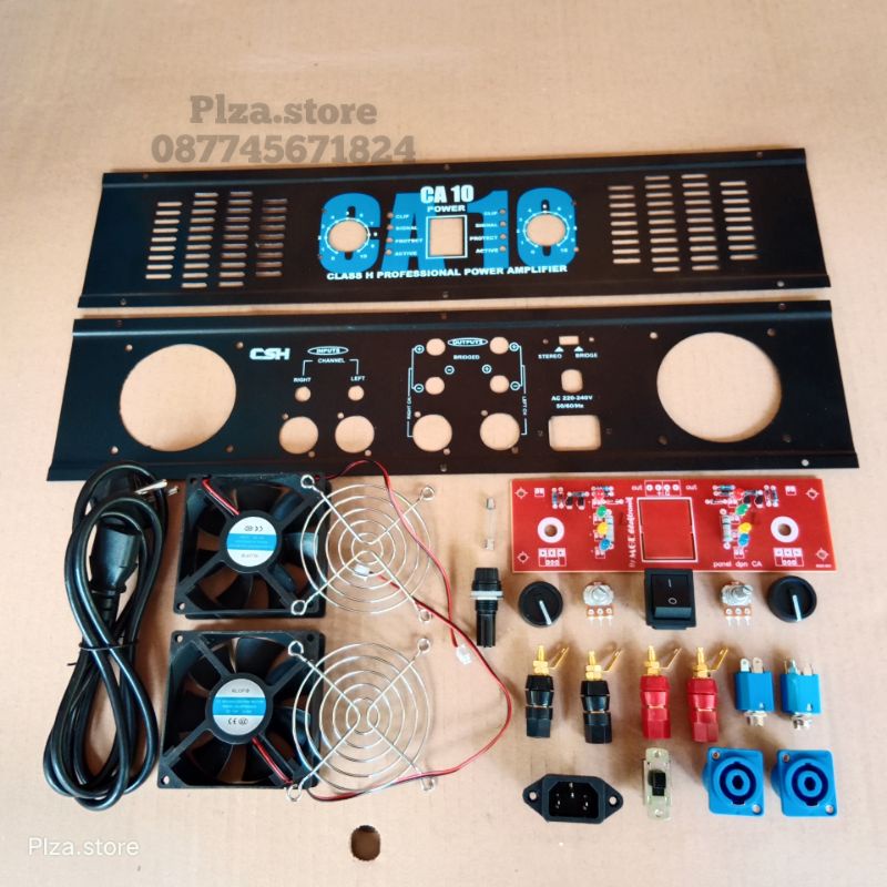 Panel depan belakang CA10 lengkap aksesoris Plat depan belakang Ca10 komplit aksesoris Panel CA10 fu
