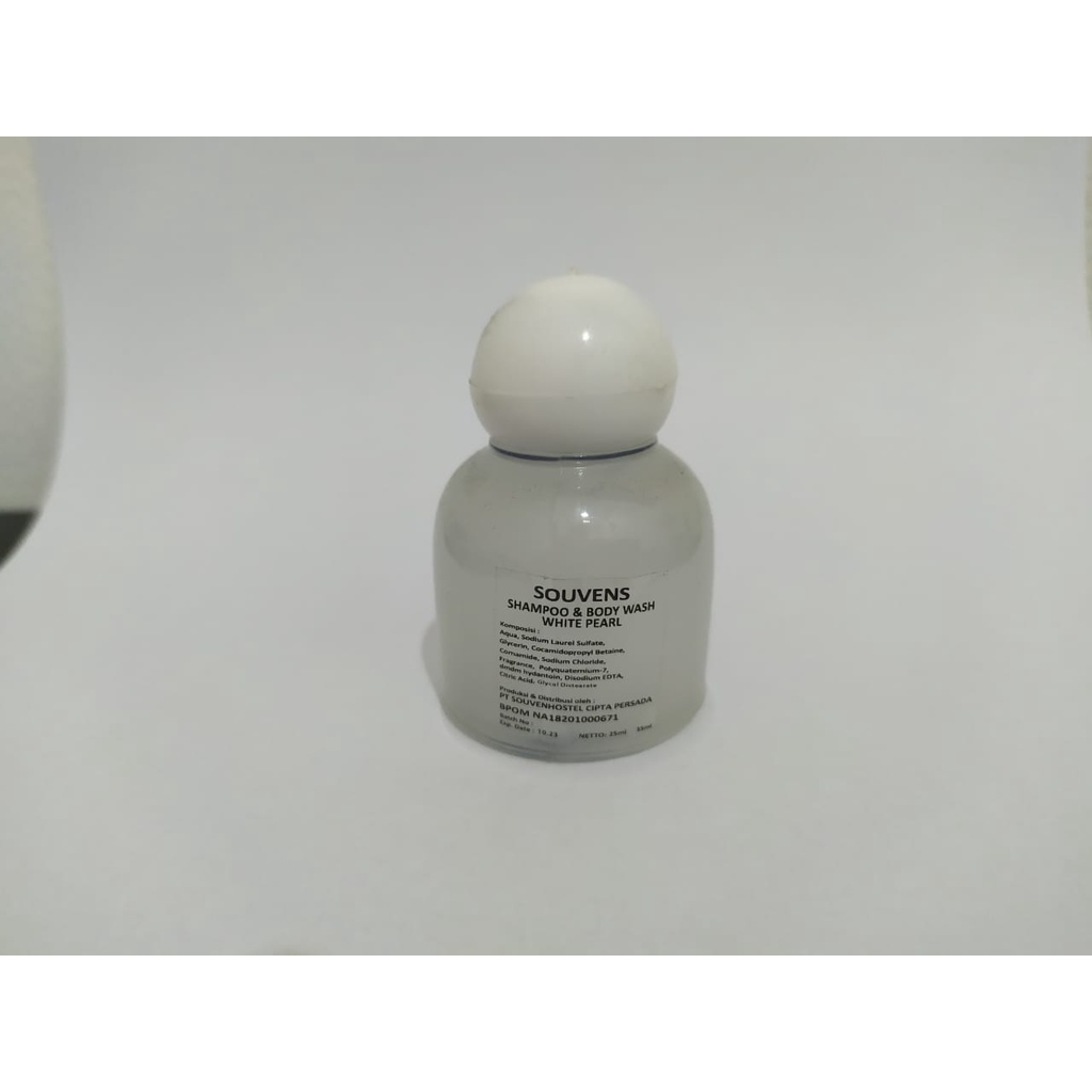 Sabun Mandi Cair dan Shampoo Hotel 2in1 / Body Wash & Shampoo Botol Kecil 25ml