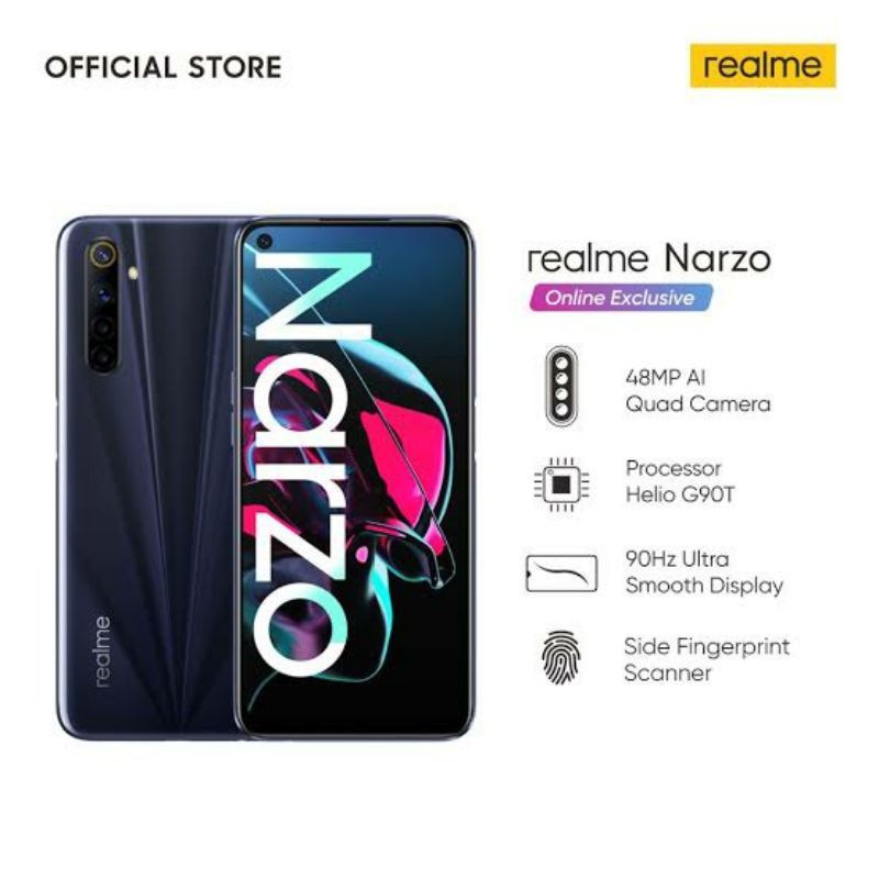 Realme Narzo Ram 4-128gb Berjayamitra