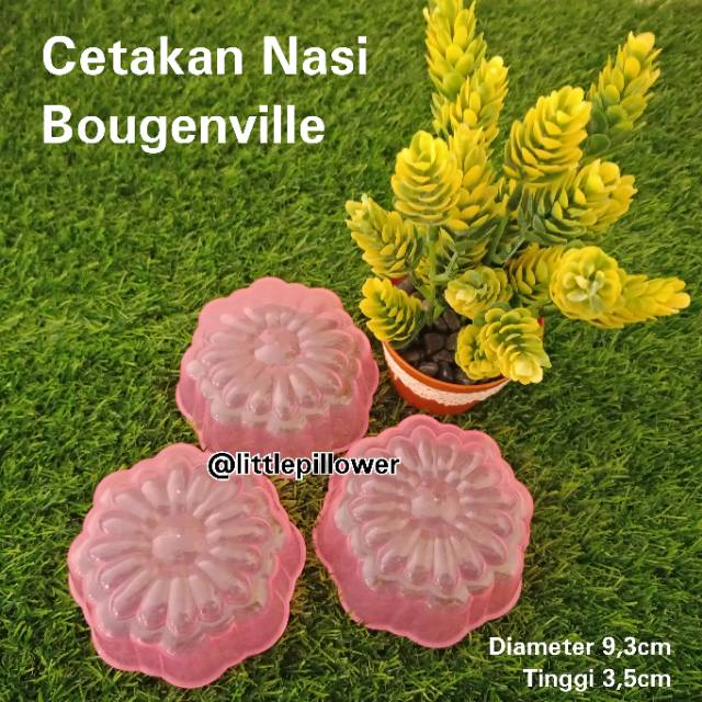 (BOUGEN) Cetakan nasi bunga bougenville/cetakan puding/cetakan agar/cetakan jelly/cetakan kue