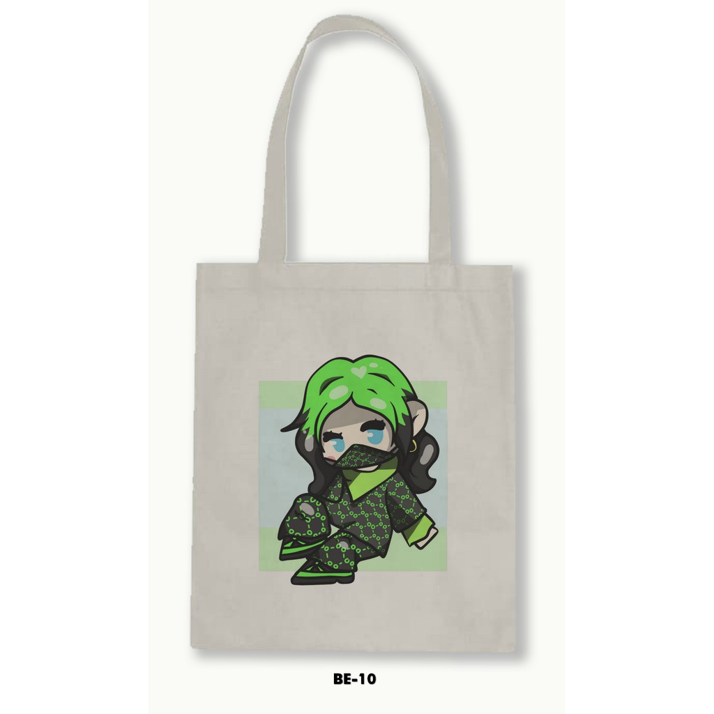 TOTE BAG BLACU - BILLIE EILISH .01