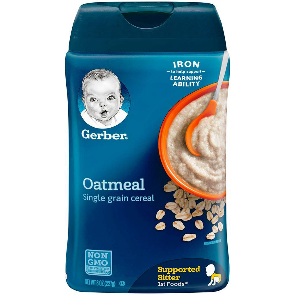 

JE09 Gerber Single Grain Cereal Oatmeal 8 OZ / 227 GR