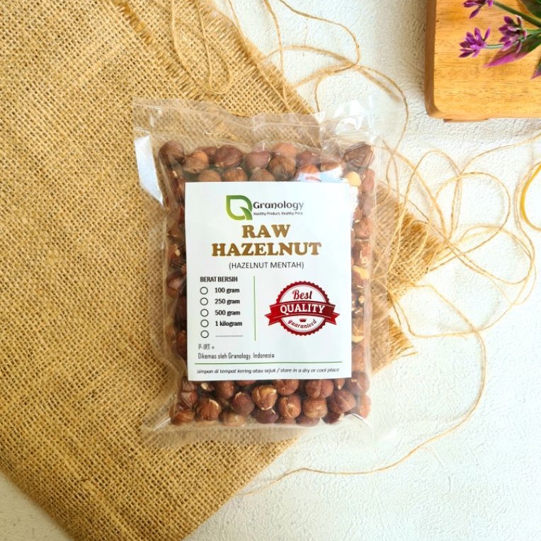 Kacang Hazelnut Mentah / Raw Hazelnut - 100 gram