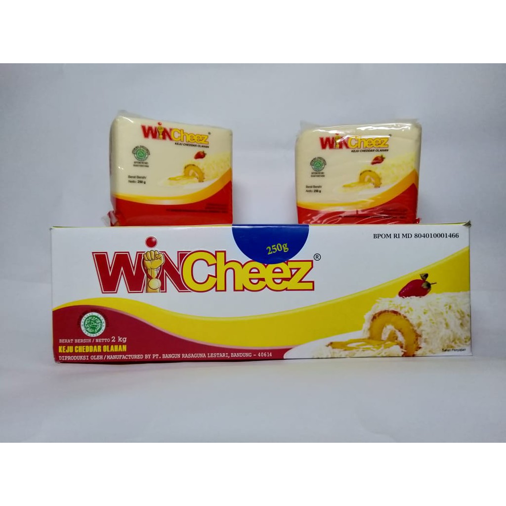 Keju Wincheez | Keju Wincheez 250Gr Cheddar Cheese Block Keju Winchiz|Keju Cheddar Olahan|Keju Parut