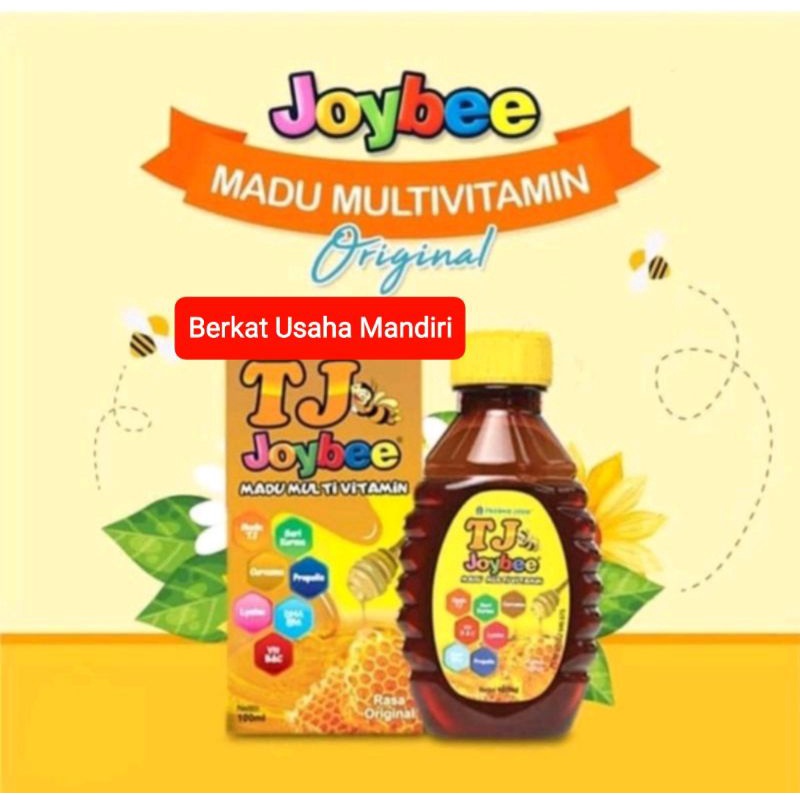 Madu Tj Joybee Multivitamin 100ml  Varian Rasa