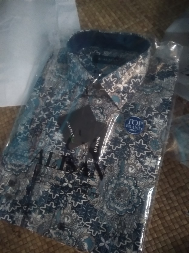 Kemeja Batik Panjang Alisan Slimfit 00082