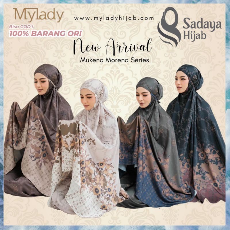 Mukena Sholat MyLady Silky Glow / Mukenah My Lady Dewasa Terbaru