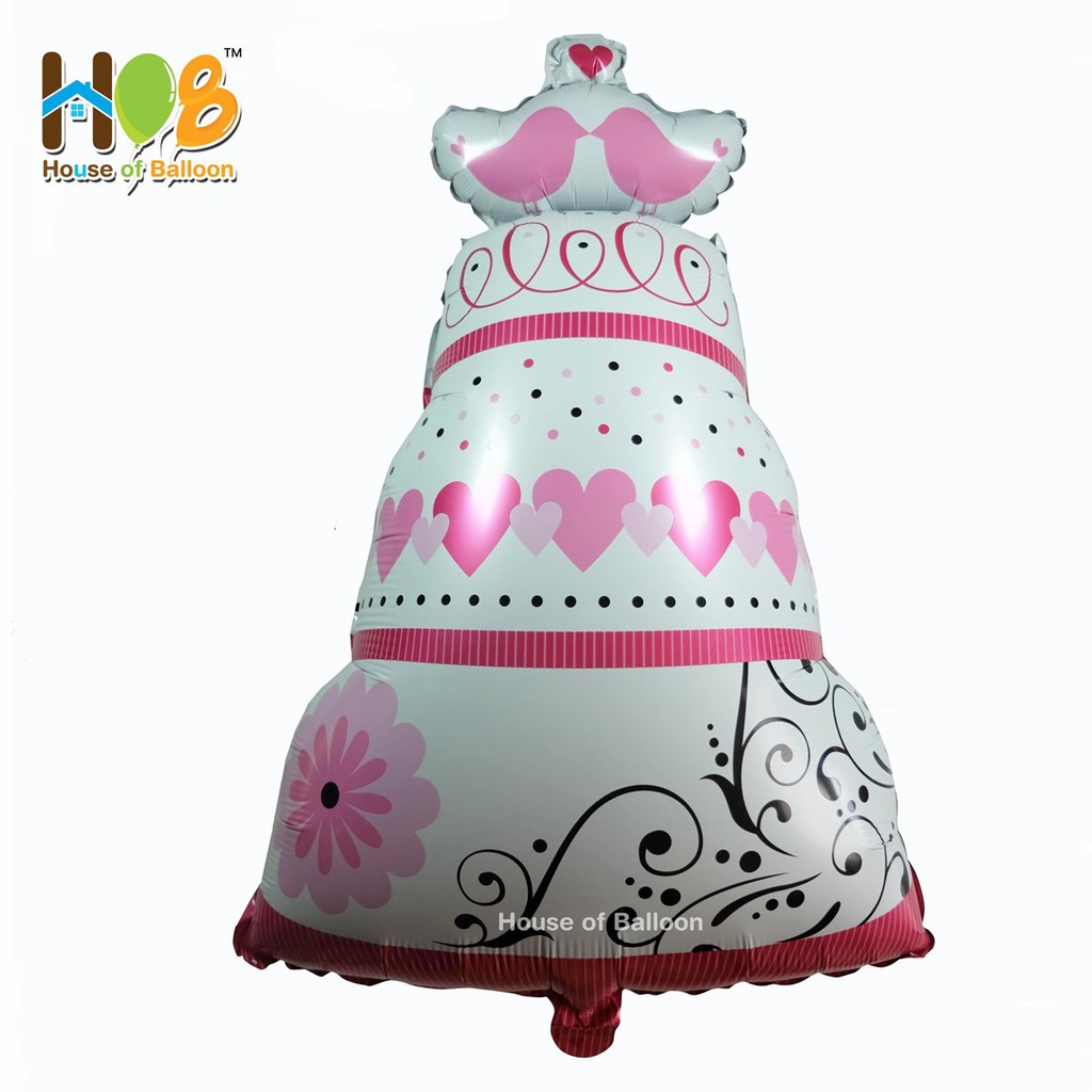 Cake Wedding Bird Jumbo 36 Inch
