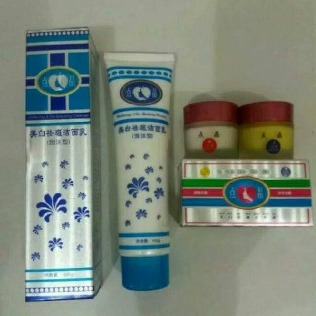 Paket Cream Pemutih Wajah Alami TENSUNG