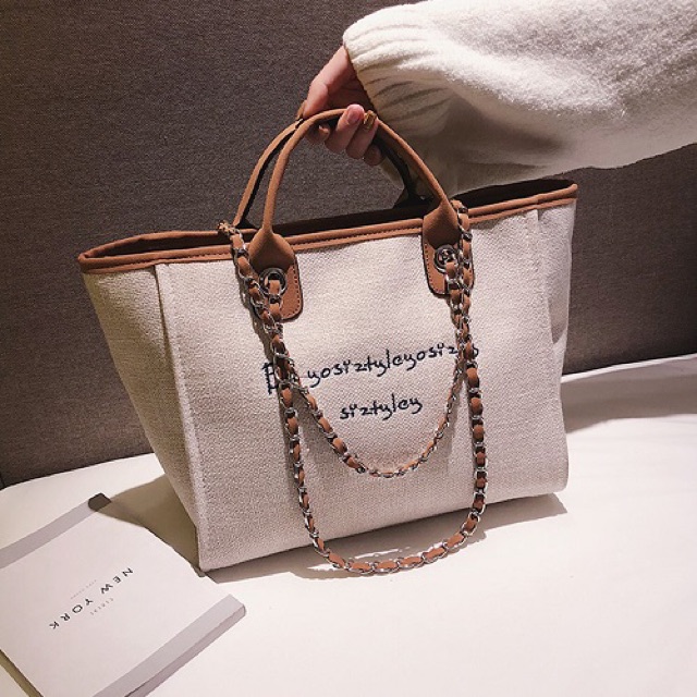SG3453 syafniegalery tote bag canvas tas selempang impor shopping bag tas kerja 15859 1662 7568 3228
