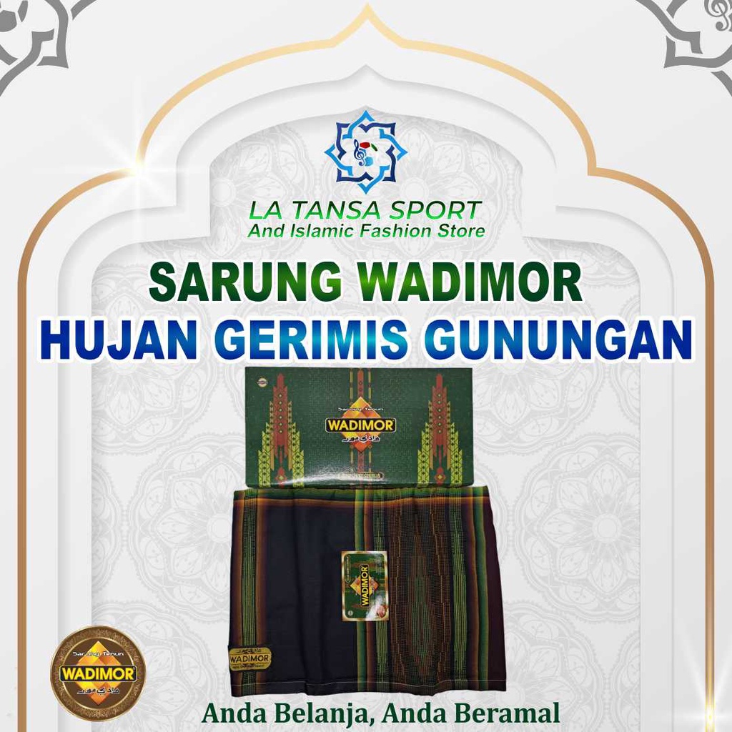 SARUNG WADIMOR HUJAN GERIMIS GUNUNGAN