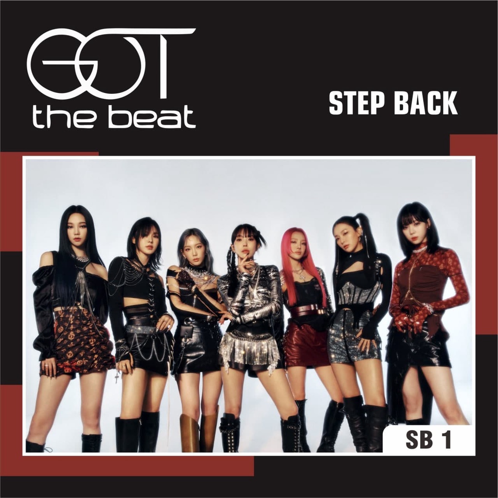 POSTER KPOP GOT THE BEAT STEP BACK