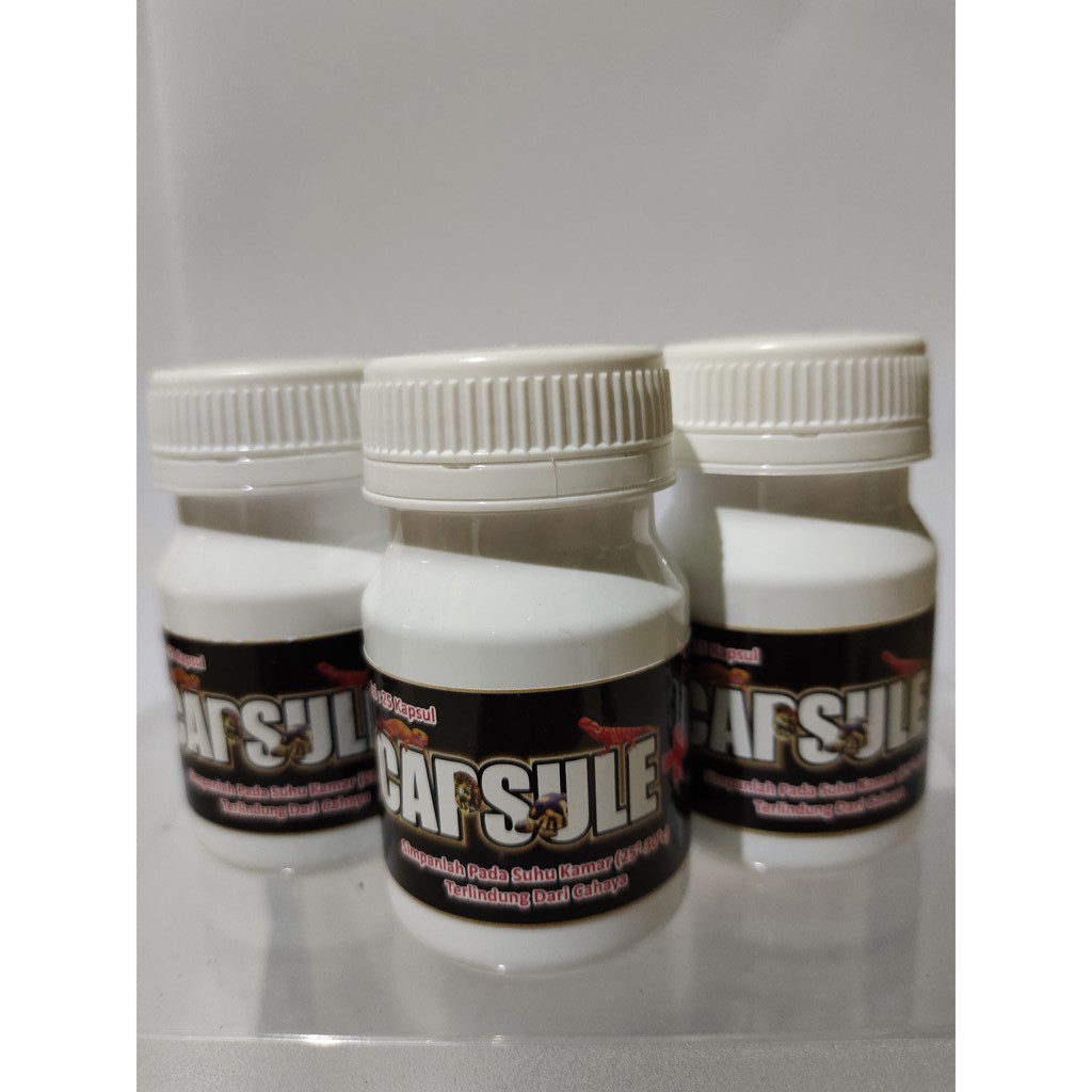 Capsule Plus Isi 25 kapsul / Vitamin obat kura kura