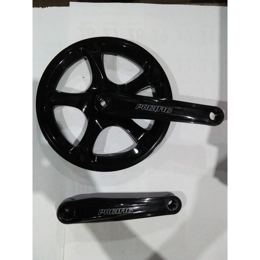 CRANK 52T GIR DEPAN SELI SEPEDA LIPAT SINGLE SPEED PACIFIC