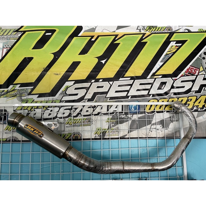 knalpot herex original rk117 racing muffler