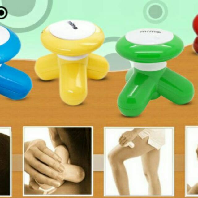 Alat Pijat Portable Mini Elektrik Massage - Alat pijat MIMO