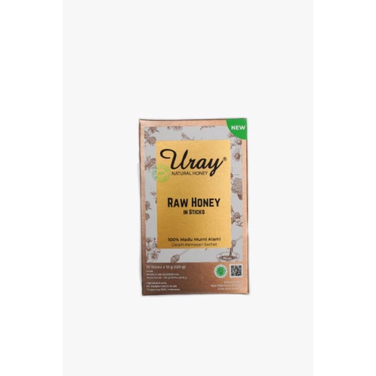 

Madu Uray Raw Natural Honey In Sticks - Madu Mentah Alami Dalam Sachet - DIPHA ORGANIC