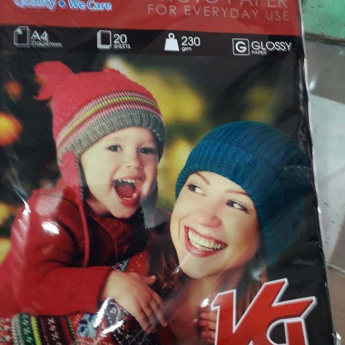 

ITERBATASl GLOSSY PHOTO PAPER 230 GSM MDM QUQLITY WE CARE GLossy