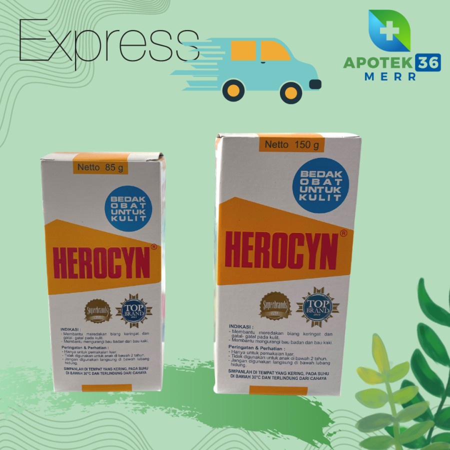 BEDAK HEROCYN Dewasa 85GR 150GR