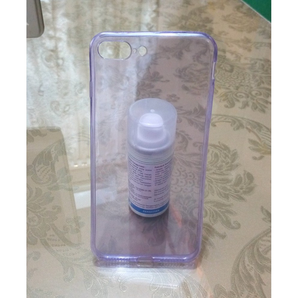 TRANSPARENT TPU CASE IPHONE 7 PLUS PURPLE