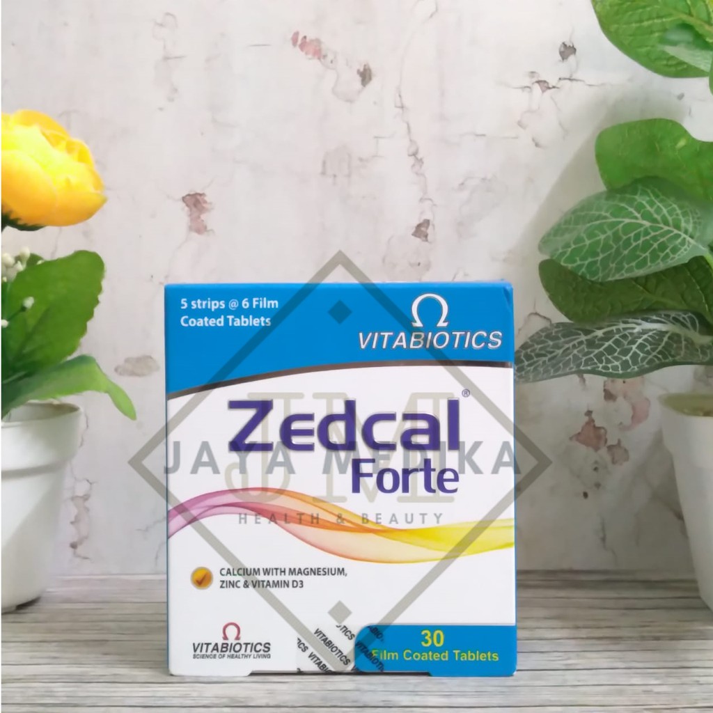 Zedcal Forte Isi 30 Tablet untuk Tulang dan Gigi