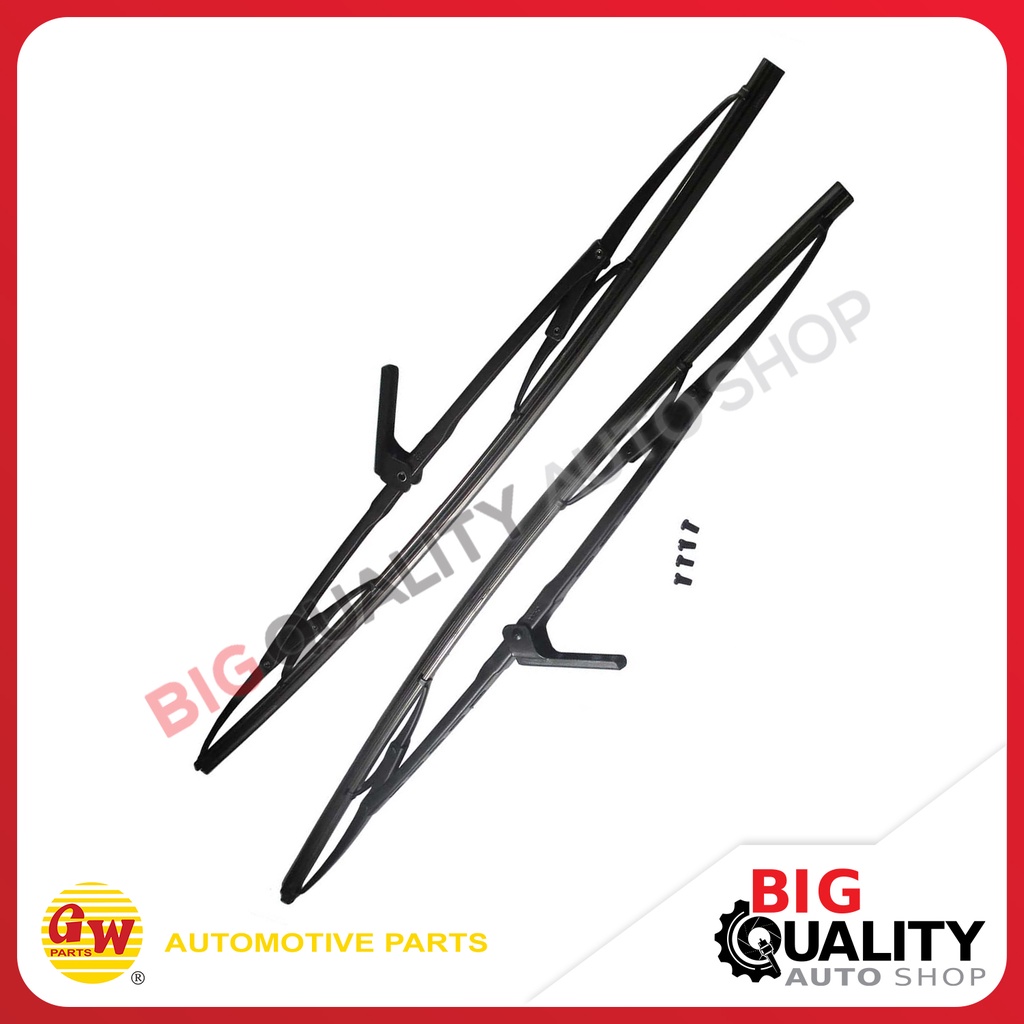 Karet kipas Kaca Wiper Blade Plat 2 Tingkat FR516 20 Inch Model Baut