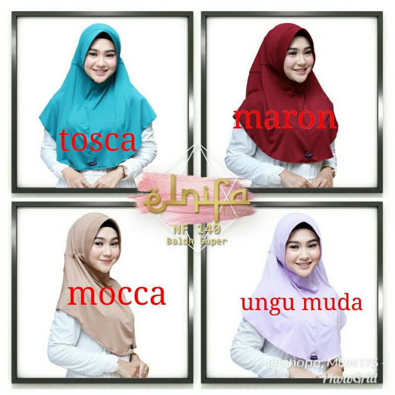 JILBAB SERUT BELAKANG, EL NIFA